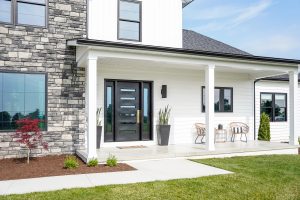 116 Legacy Smooth - Coal Black - Front Porch